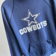 1980s Beat Up Dallas Cowboys Pull Over Hoodie