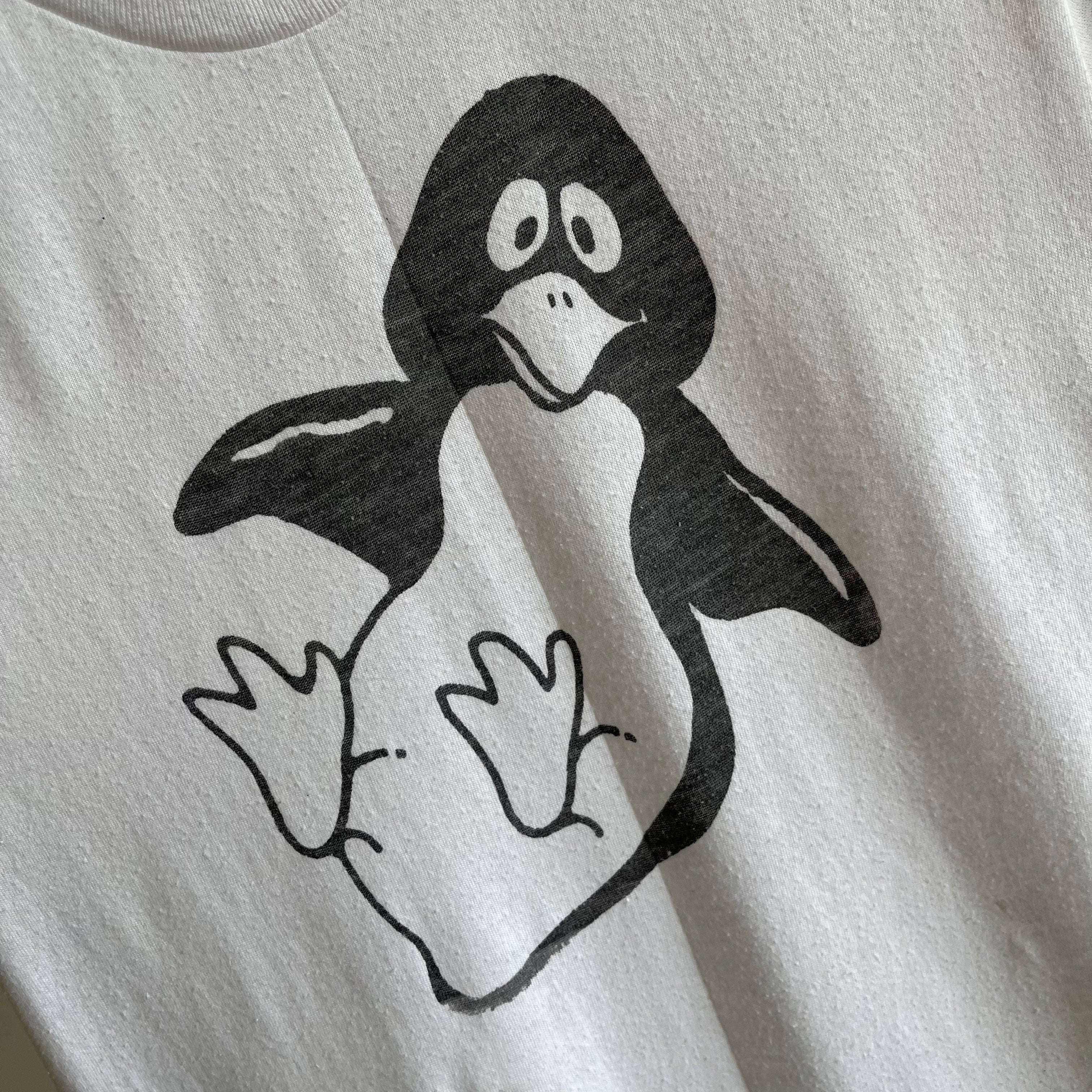 1980s Penguin T-Shirt by Sears