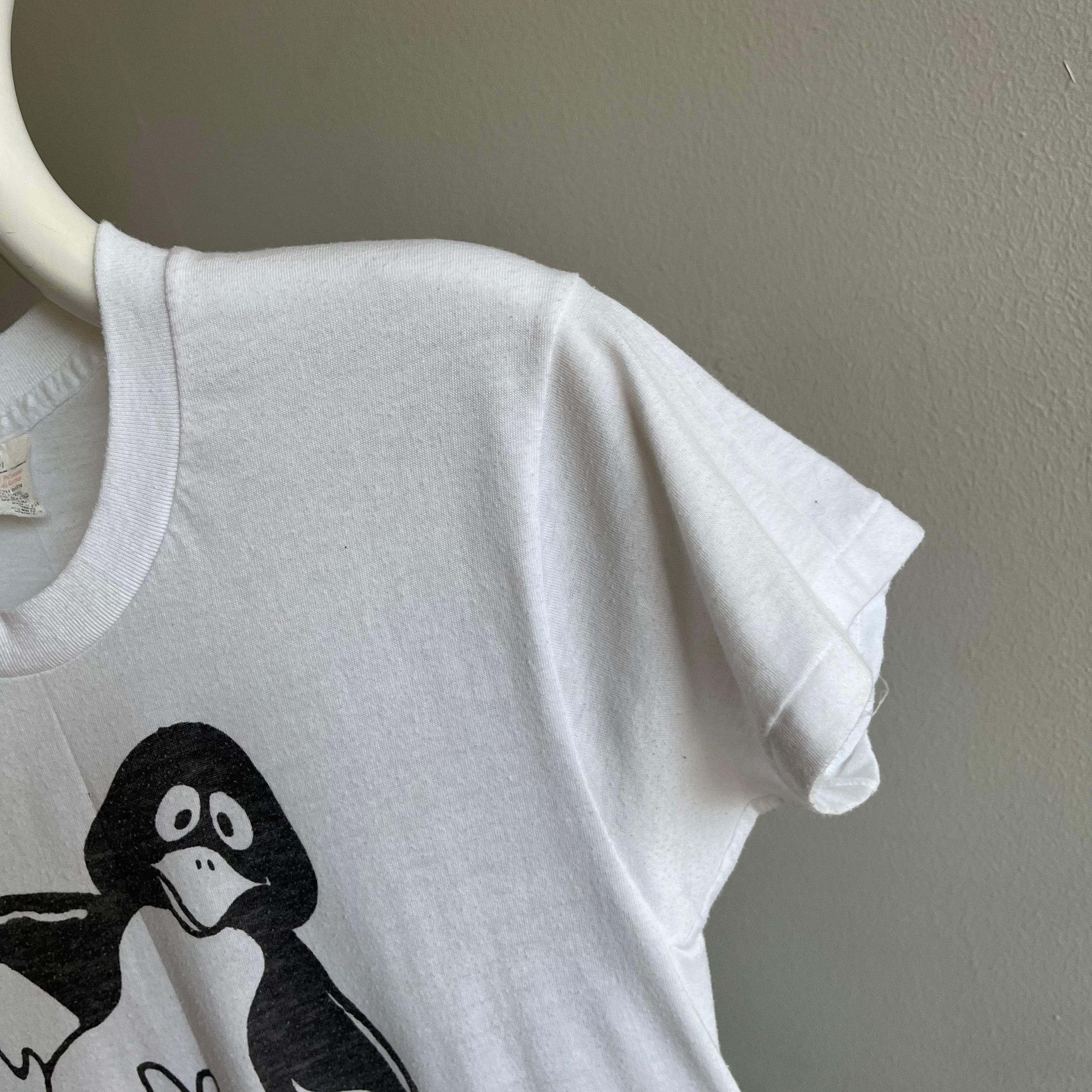 1980s Penguin T-Shirt by Sears