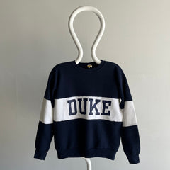 1980s Duke University Color Block Sweatshirt by Velva Sheen !!!