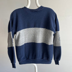 1970s Susquehanna University Color Block Sweatshirt by Collegiate Pacific