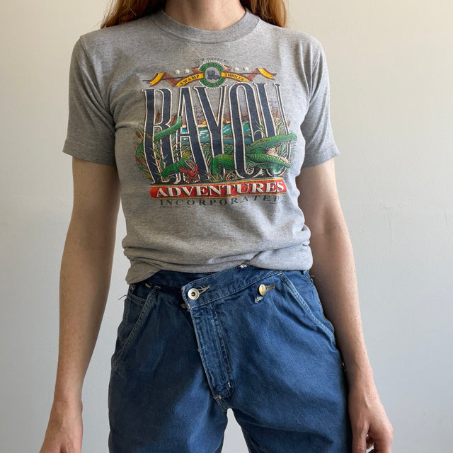 1991 Bayou Adventures T-shirt plus petit