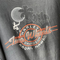 1990s Hawaiian Harley Beat Up Pocket T-Shirt