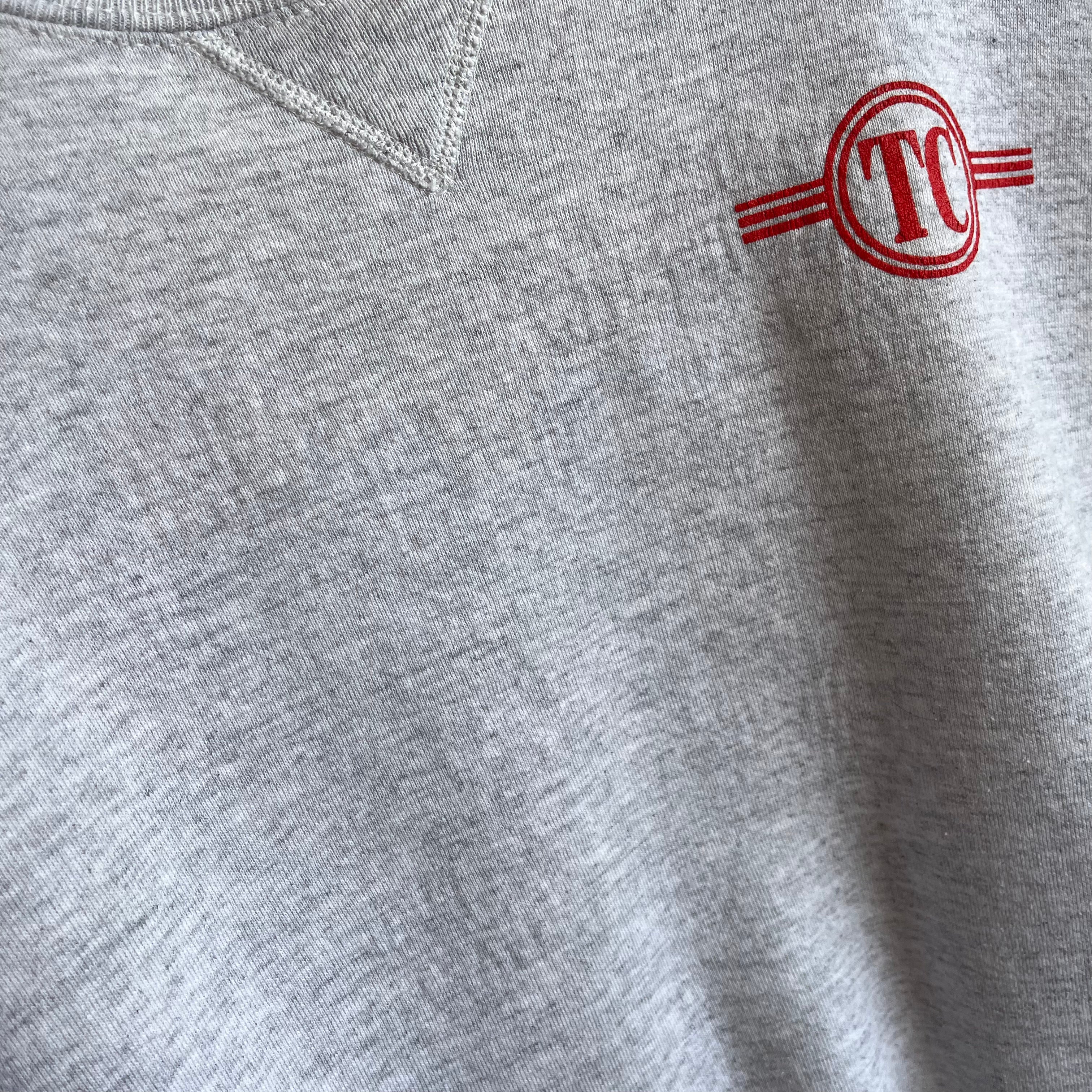 Sweat TC réversible des années 1980/90 - très cool !