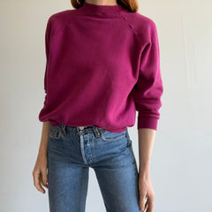 1990s Hanes Her Way Magenta Raglan