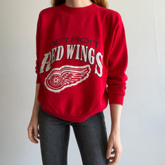 1983 Thrashed and Beat Up Detroit Red Wings Sweatshirt