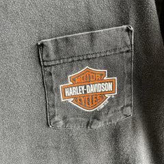 1998/99 Classic Pocket Harley T-Shirt - New Richmond, Wisconsin