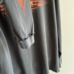 2000 Thrashed Harley Hollywood Long Sleeve T-Shirt !!!