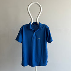 1980s Le Tigre Bright Blue Polo T-Shirt - USA MADE