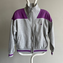 1980/90s Adidas Color Block Sweatshirt Jacket