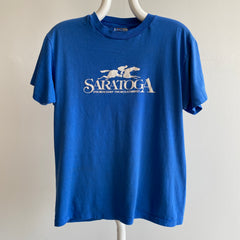 1980s Saratoga Thoroughly Thoroughbred Soft and Awesome T-Shirt