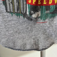 1984-1985 REO Speedwagon Wheels Are Touring Baseball T-Shirt !!!!