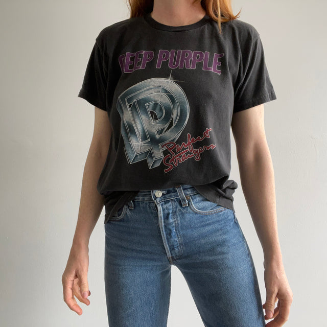 1985 Deep Purple Front and Back T-Shirt - Reprint