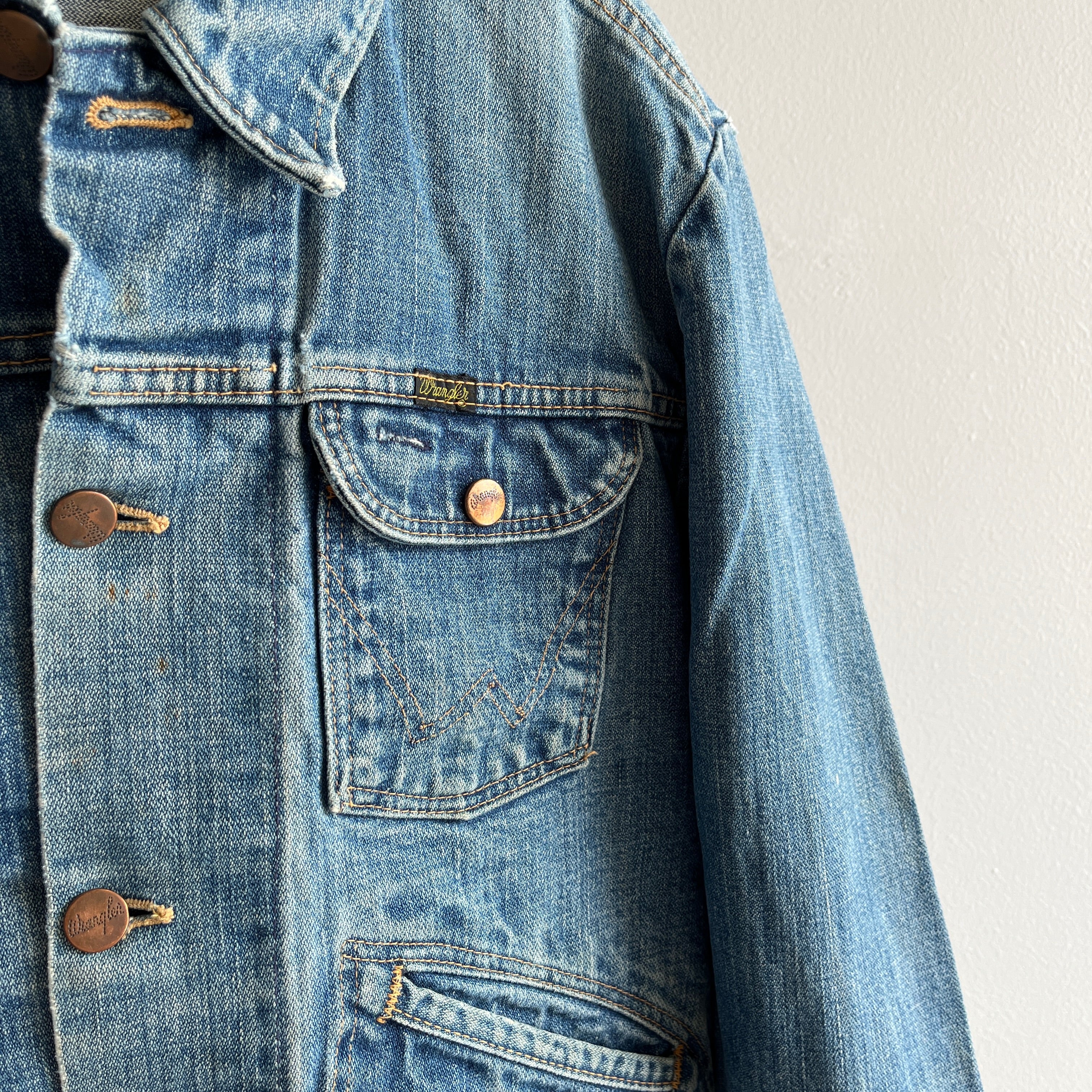 1970s RAD Wrangler Denim Jean Jacket