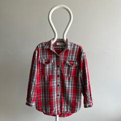 1990s Smaller Sized Cotton Flannel - THE BUTTONS