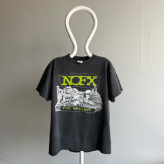 T-shirt délavé devant et dos 2000 NOFX