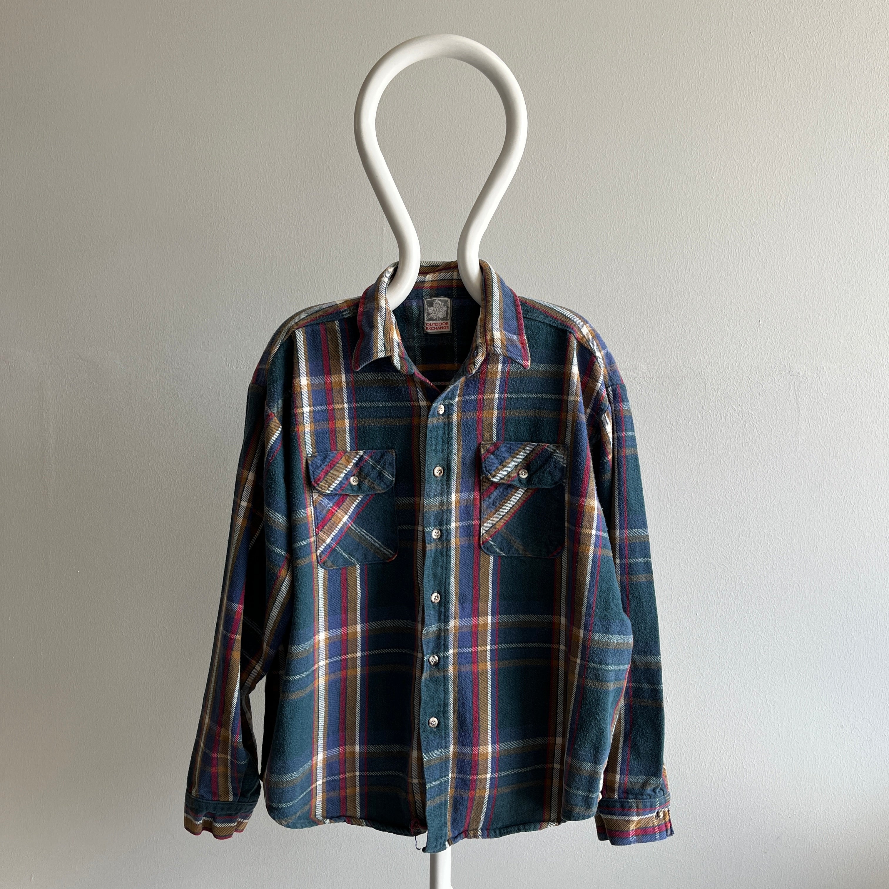 1990 Oversized Cotton Flannel by Outdoor Exchange