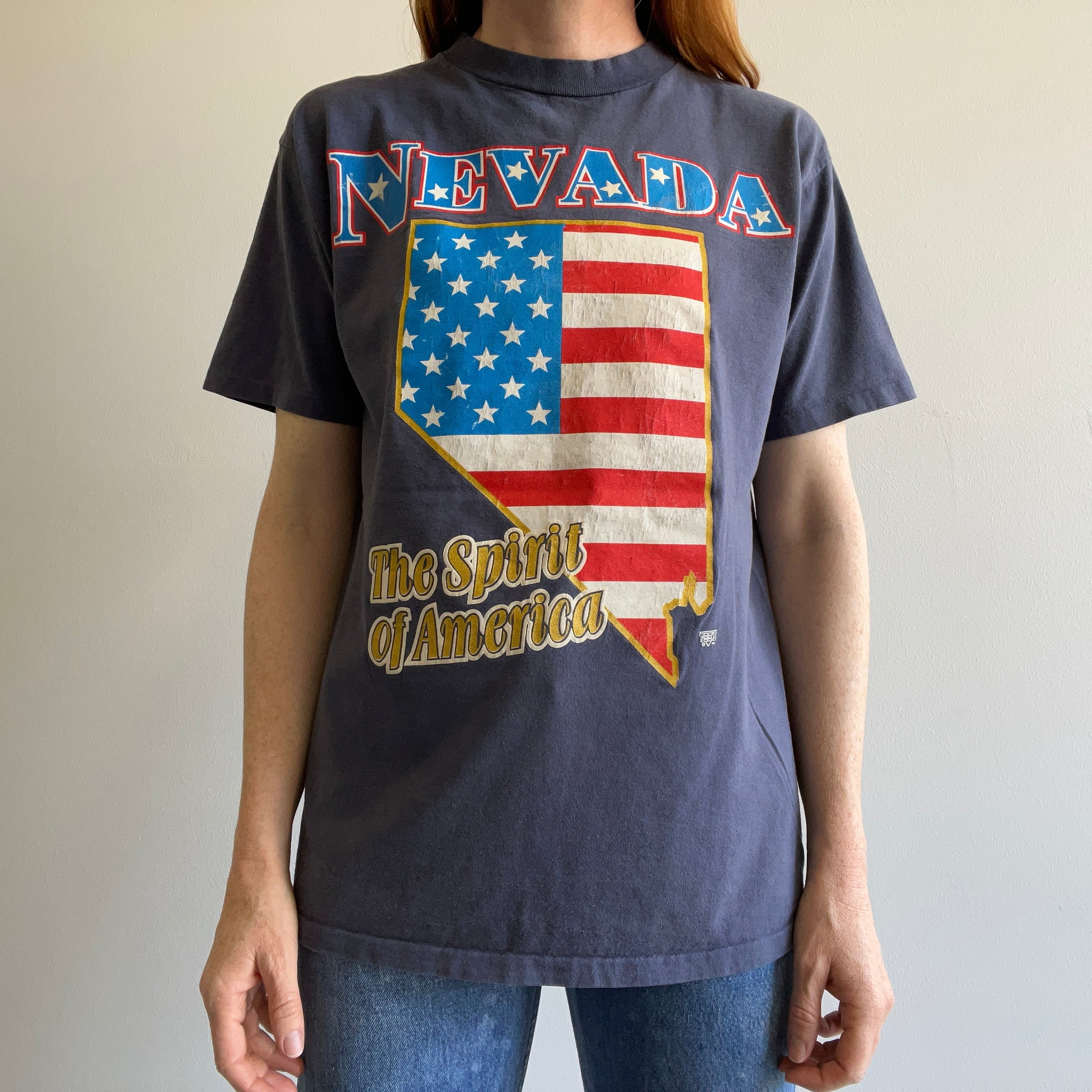 1980s Nevada Super Fan Tourist T-Shirt