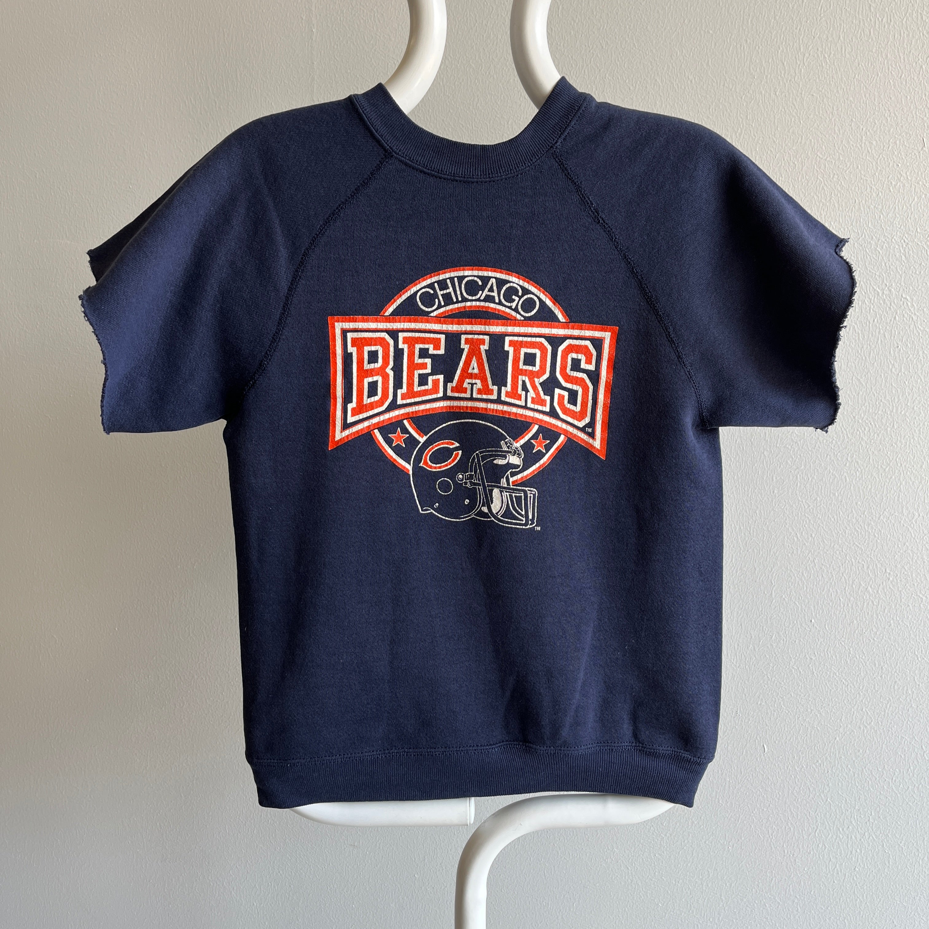 1980s (Early) Chicago Bears DIY Warm Up Sweatshirt by Artex