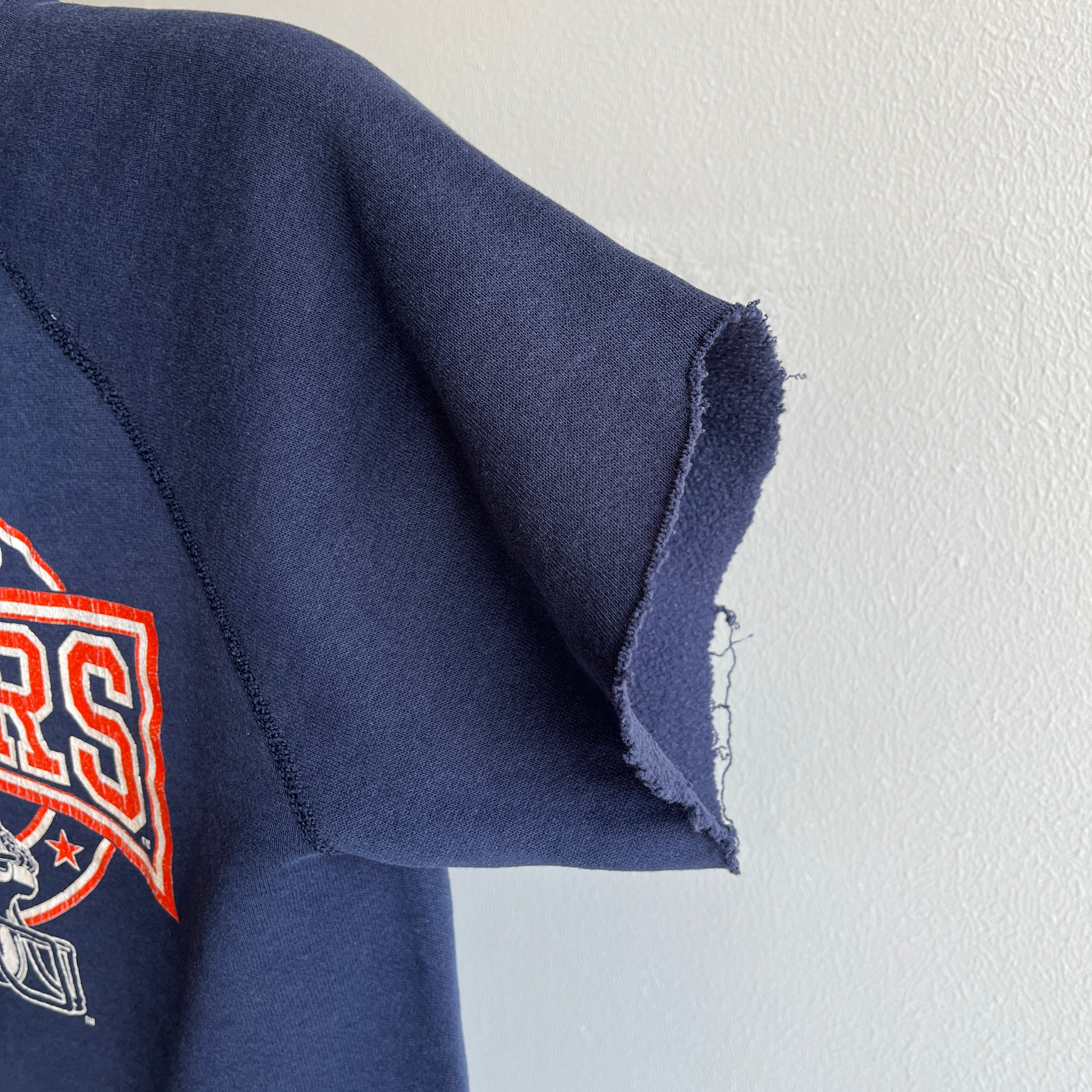 1980s (Early) Chicago Bears DIY Warm Up Sweatshirt by Artex