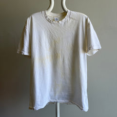 T-shirt blanc/écru GG 1990s JC Penny Blank