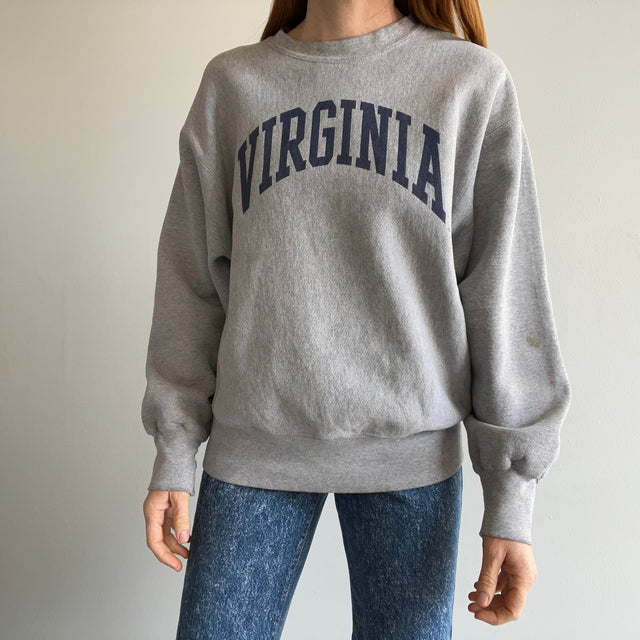 1990s Virginia Reverse Weaver Heavyweight Sweatshirt