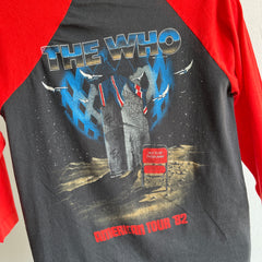 1982 The Who INSANE Front and Back Baseball T-Shirt - WOAH