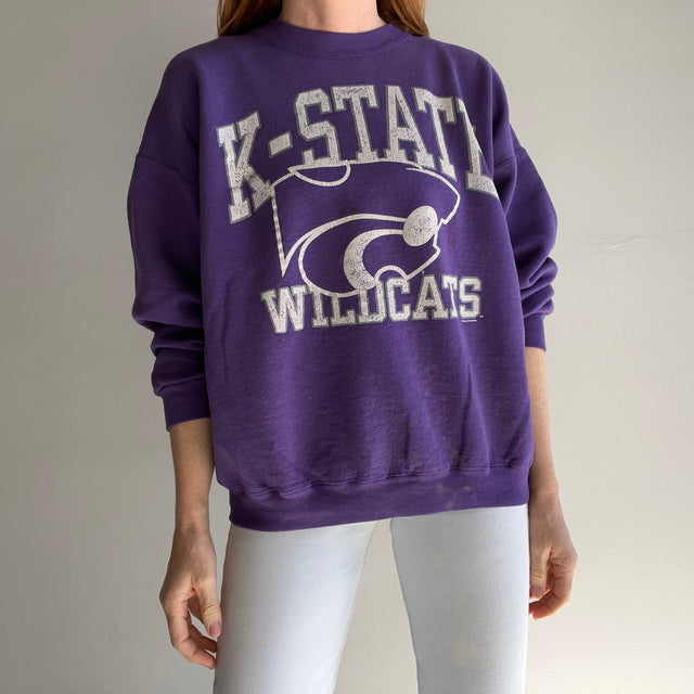 Sweat-shirt des Wildcats de l'État du Kansas des années 1990