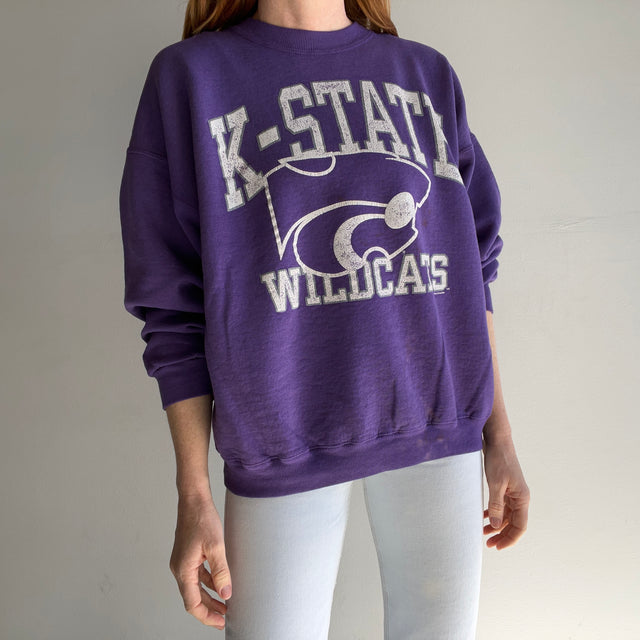 Sweat-shirt des Wildcats de l'État du Kansas des années 1990