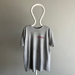 1980s Beat Up Harvard Rolled Neck T-Shirt by Champion