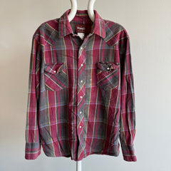 1990s Wrangler Cotton Western Cowboy Shirt