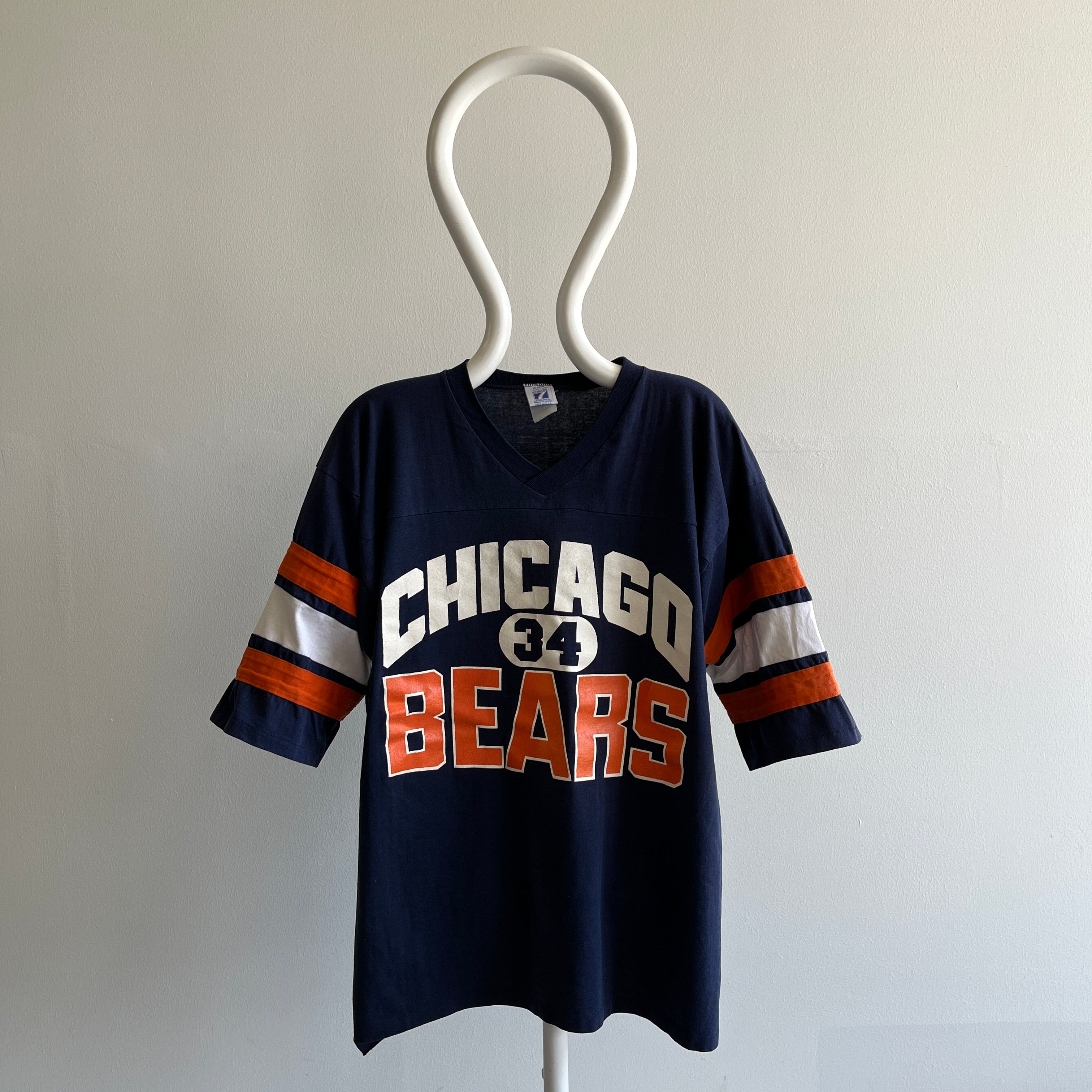 1980s Walter Payton aka 'Sweetness' Chicago Bears Football T-Shirt by – Red  Vintage Co