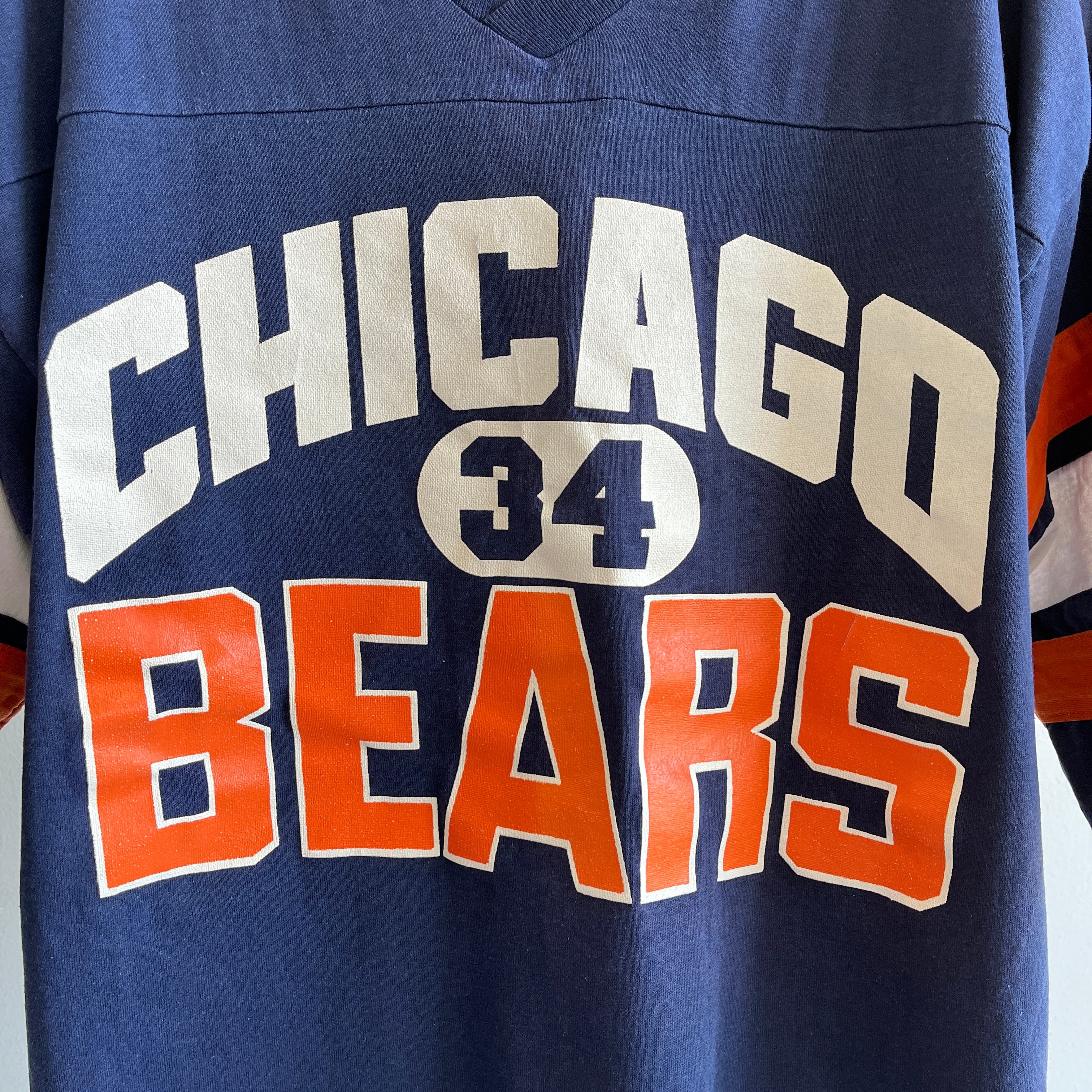 DEADSTOCK Vintage 80s Chicago Bears Pro Tour NFL T-Shirt