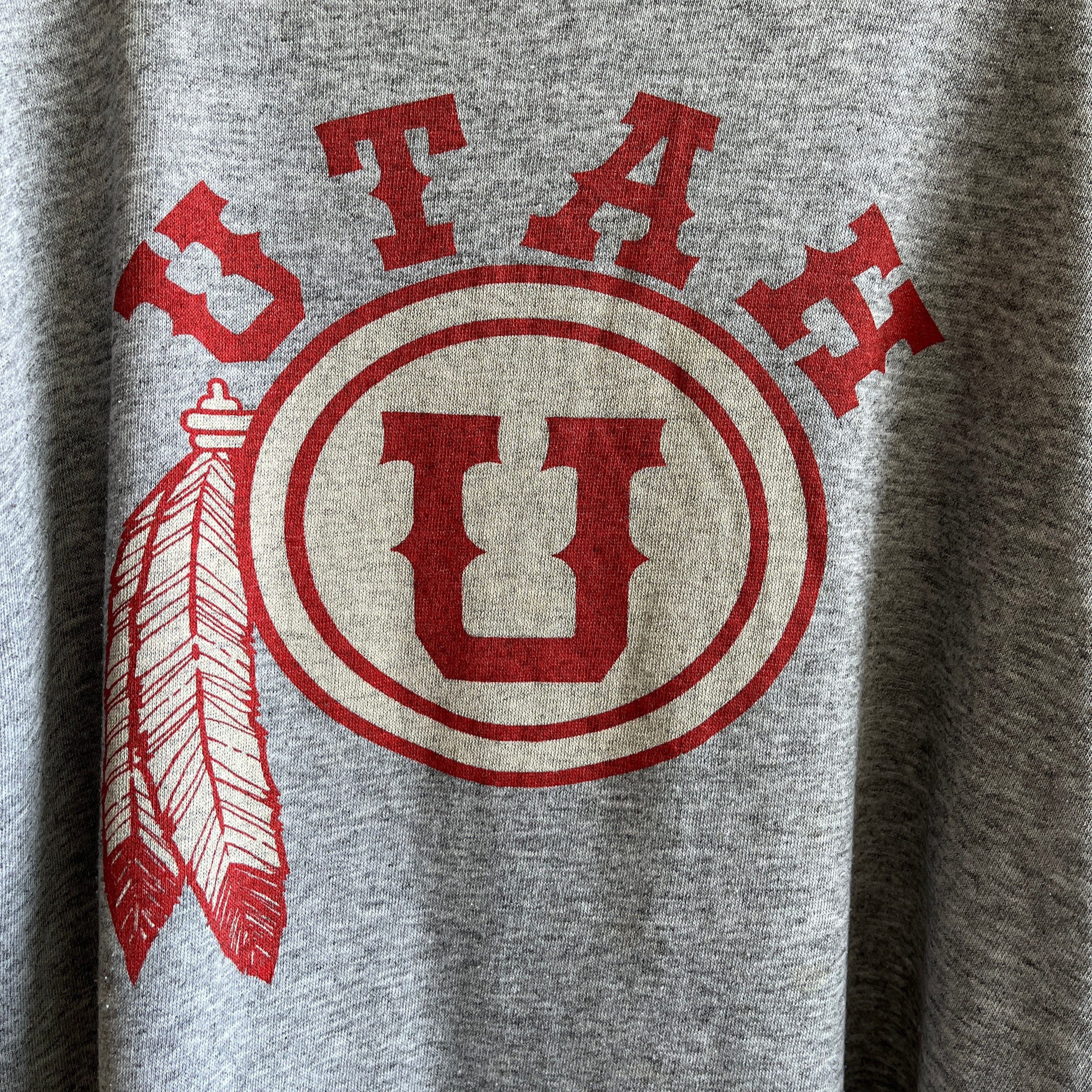 T-shirt de style football Utah des années 1970 - mince !