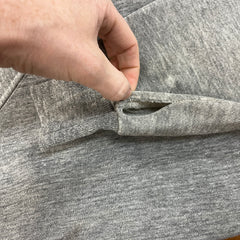 Sweat-shirt raglan ravissant gris moyen des années 1970