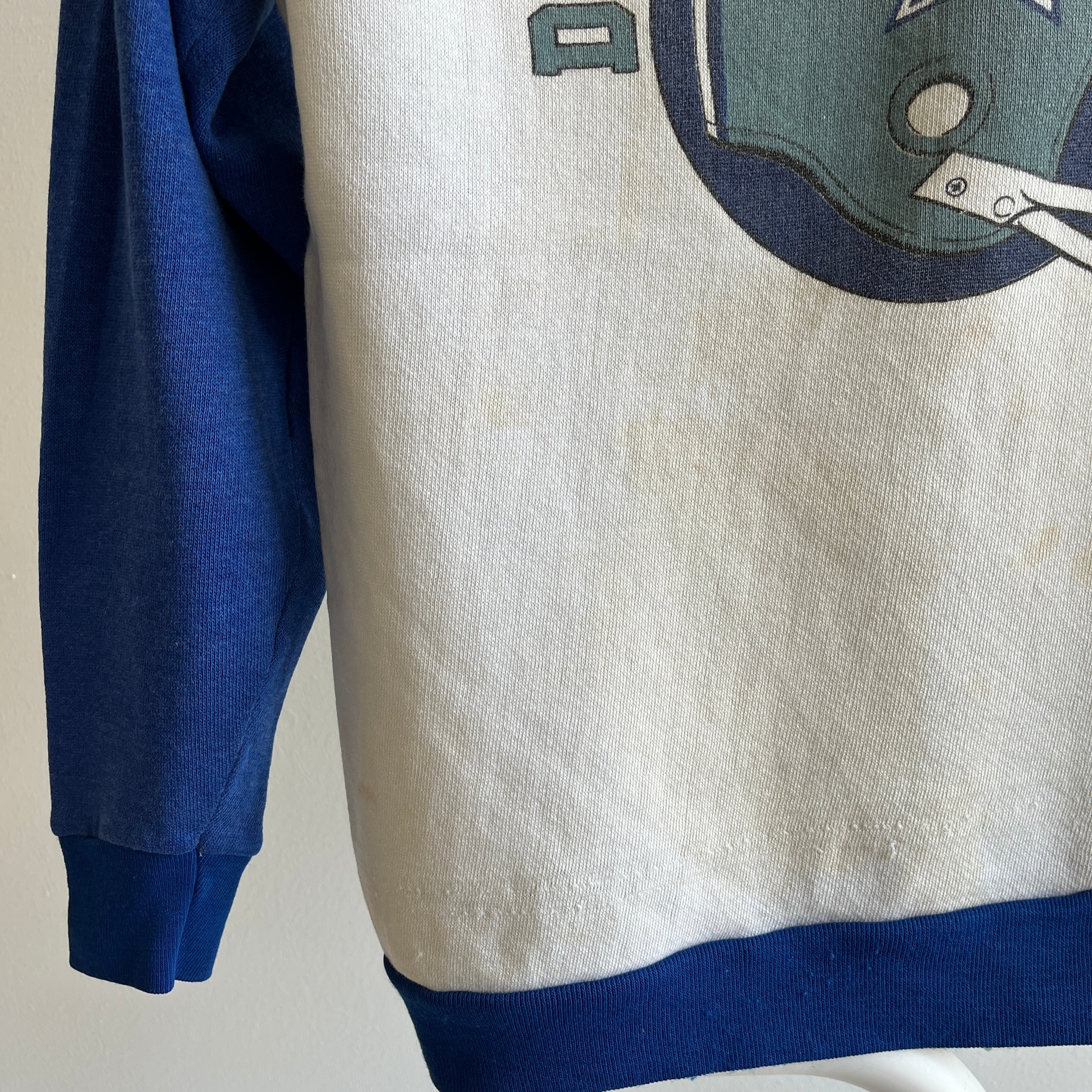 1970/80s Dallas Cowboys by Sears Sweatshirt - Smaller Size
