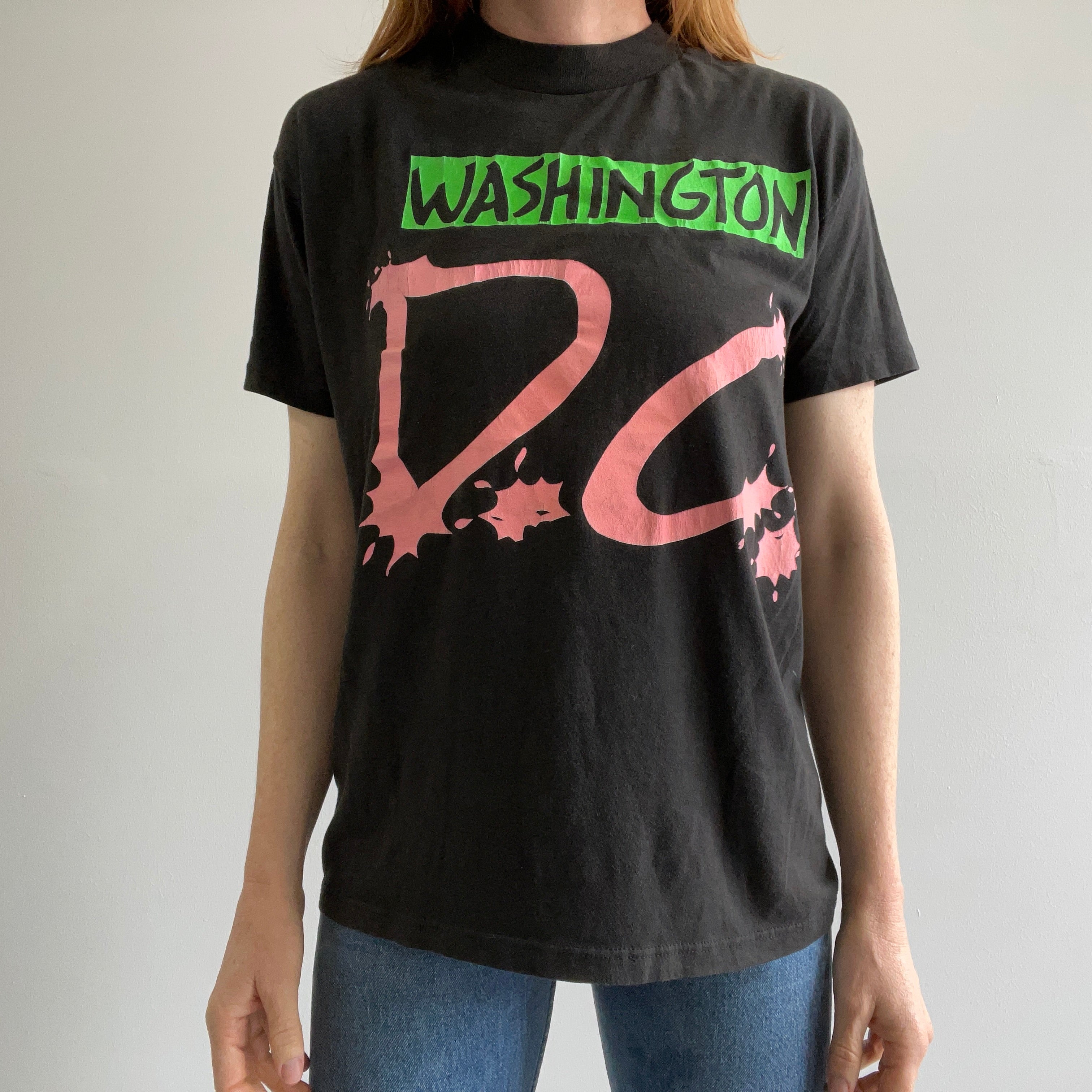 T-shirt de touriste Washington DC des années 1980