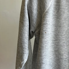 GG 1980s Lighter Gray Raglan by Hanes - Soft and Slouchy