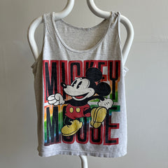 1990s Faded, Tattered and Worn Mickey Tank Top