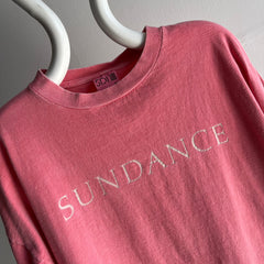 T-shirt en coton surdimensionné Sundance des années 1990