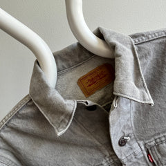 1980s Gray Levi's Type III Trucker Denim Jacket