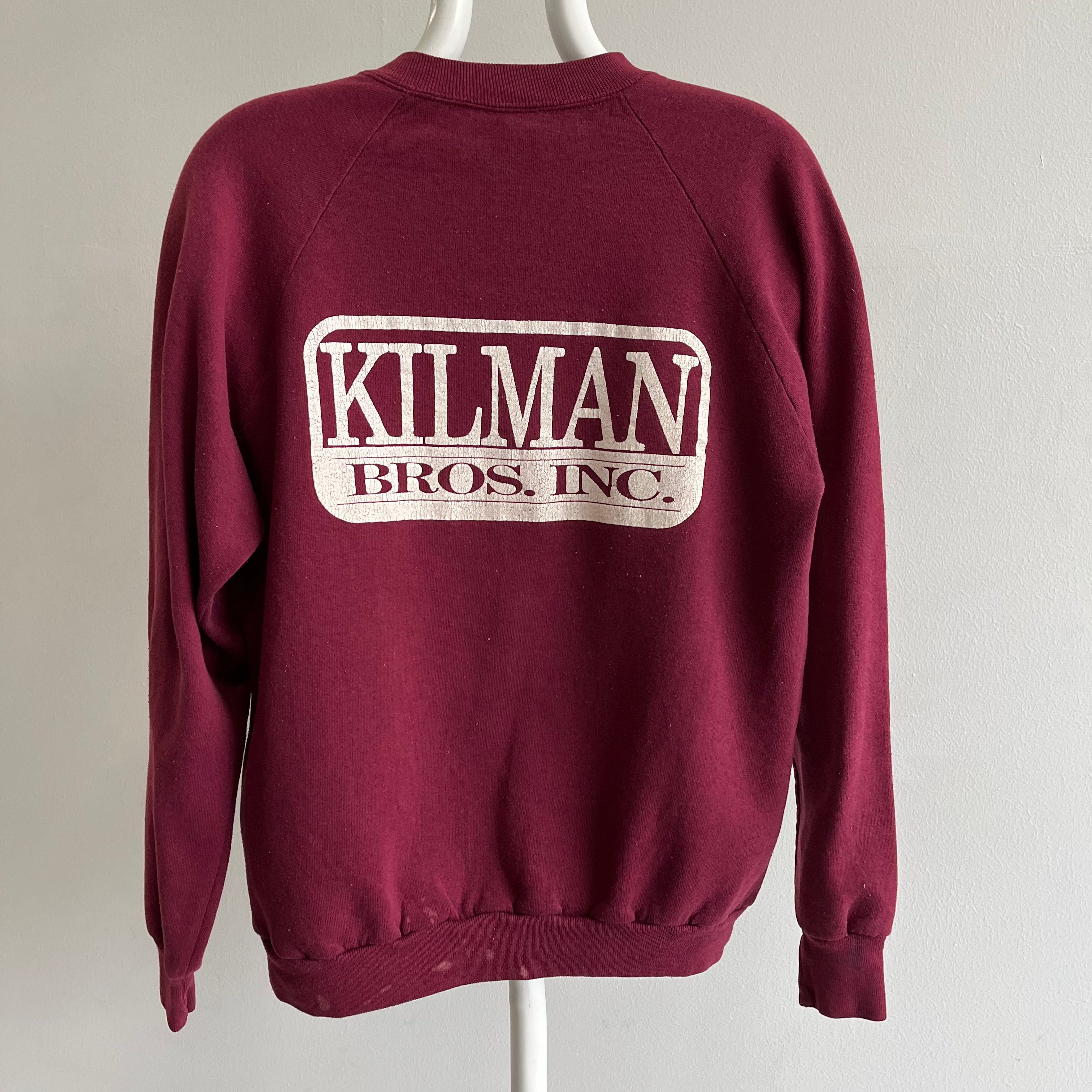 1980s Killman Bros. Inc Front and Back Sweatshirt