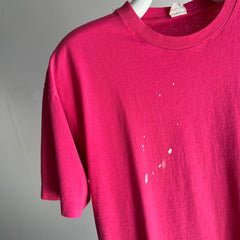 1976 Hog's Breath Inn Paint Stained T-Shirt