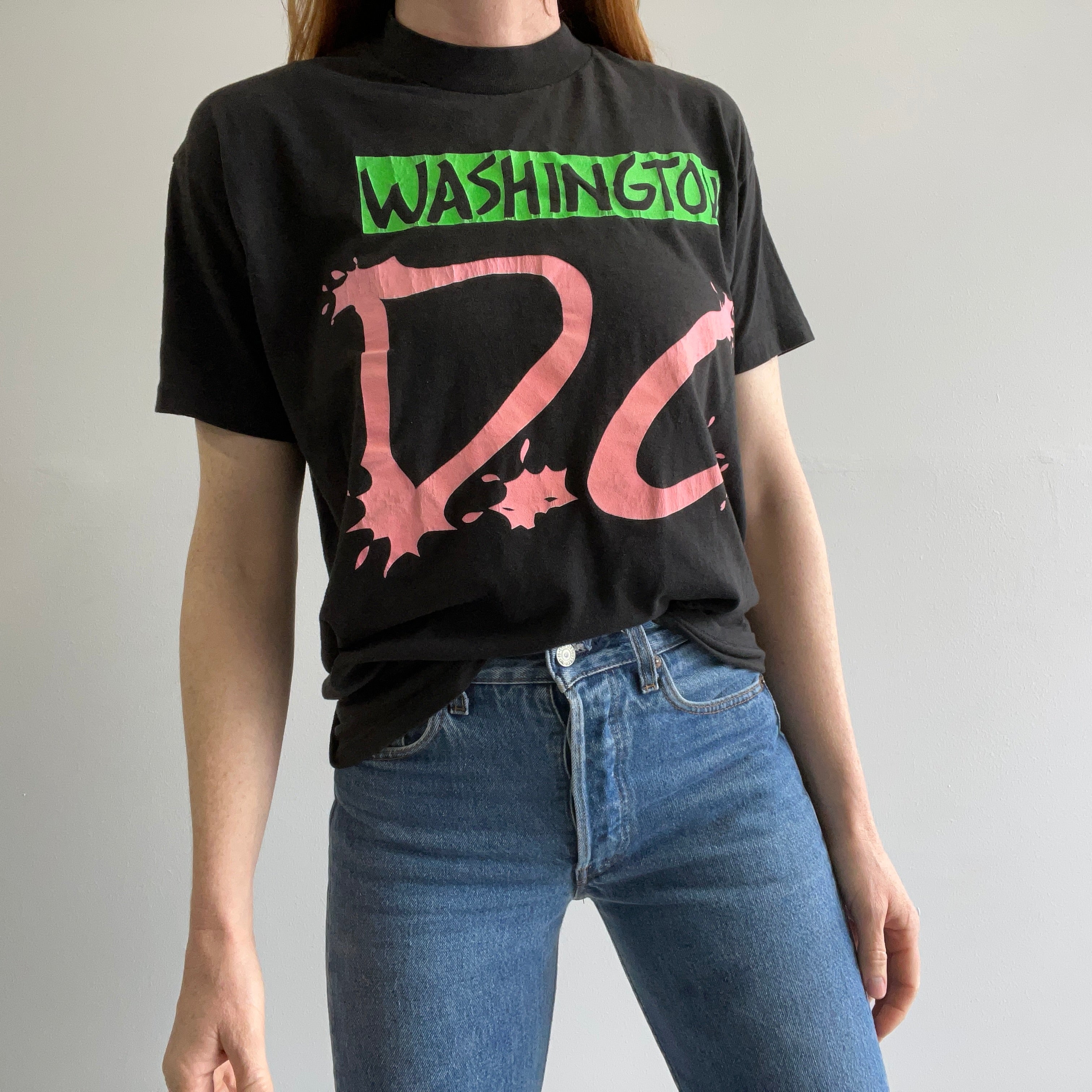 T-shirt de touriste Washington DC des années 1980