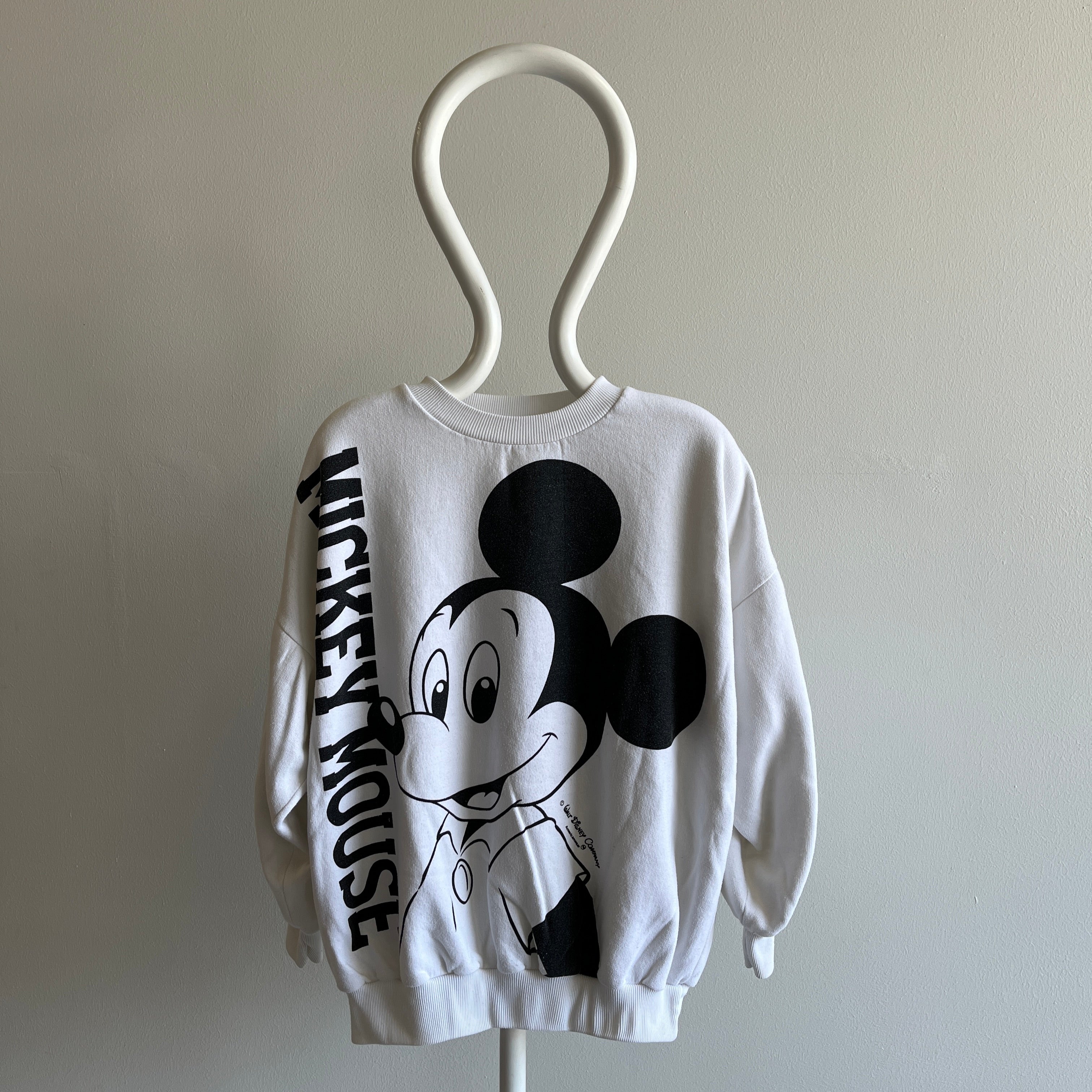 1980s Mickey Front and Back Sweatshirt - COOL (IF You LIKE MICKEY)