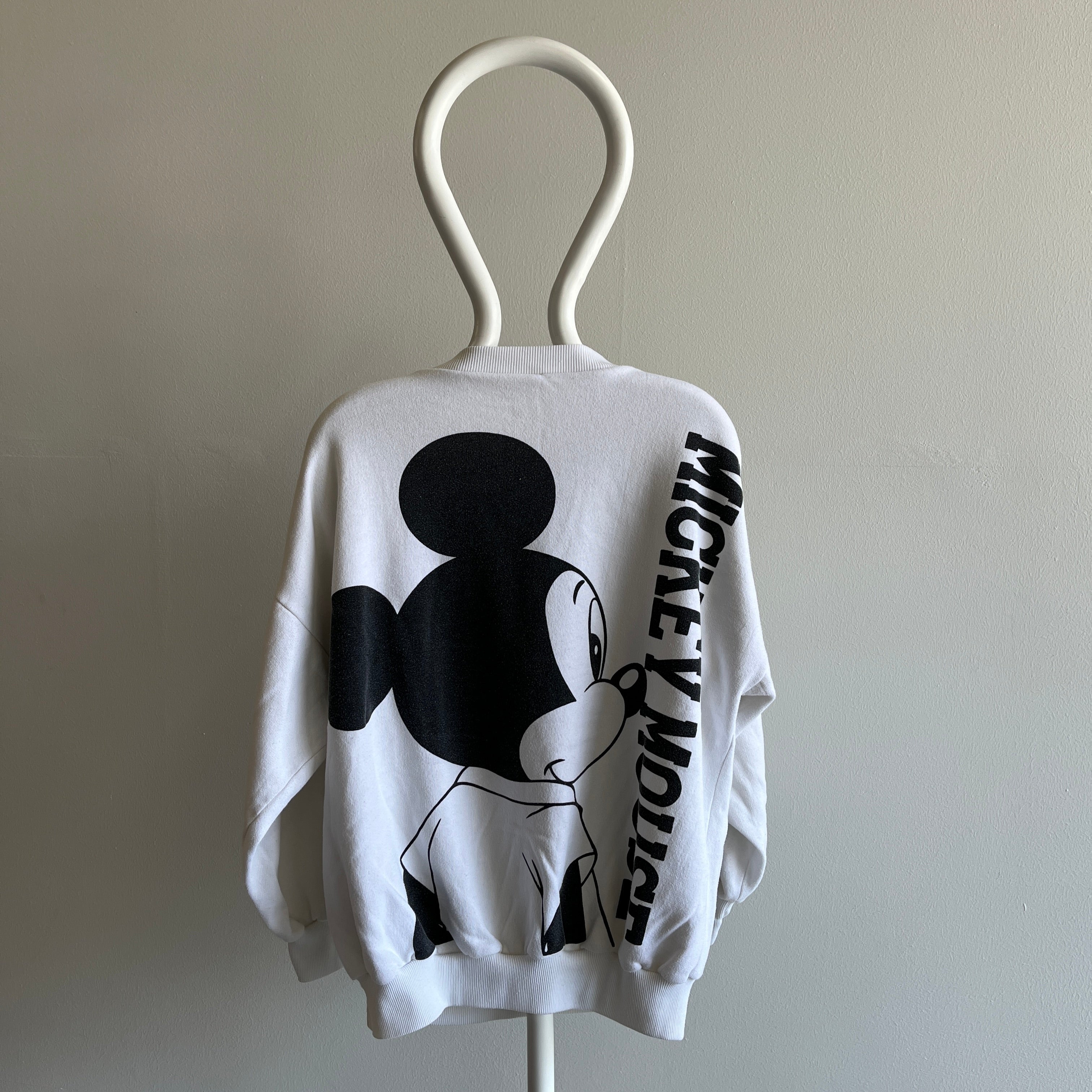 1980s Mickey Front and Back Sweatshirt - COOL (IF You LIKE MICKEY)