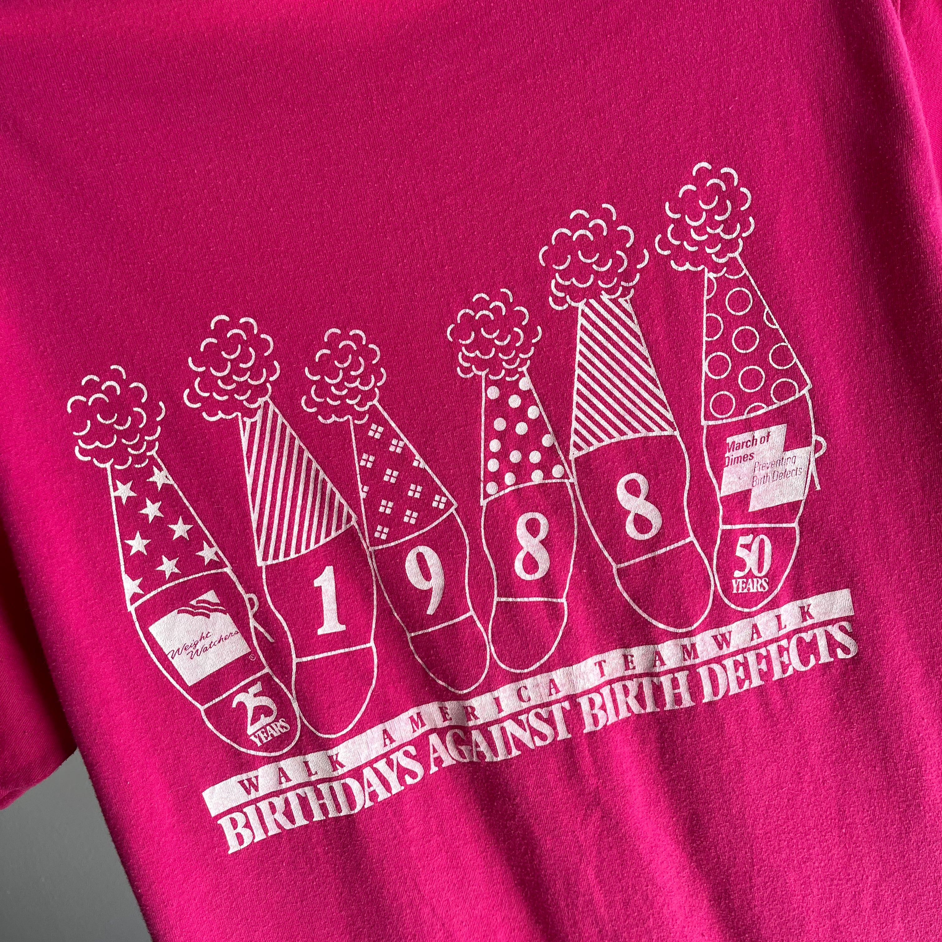 1988 Weight Watchers 25th Anniversary T-Shirt