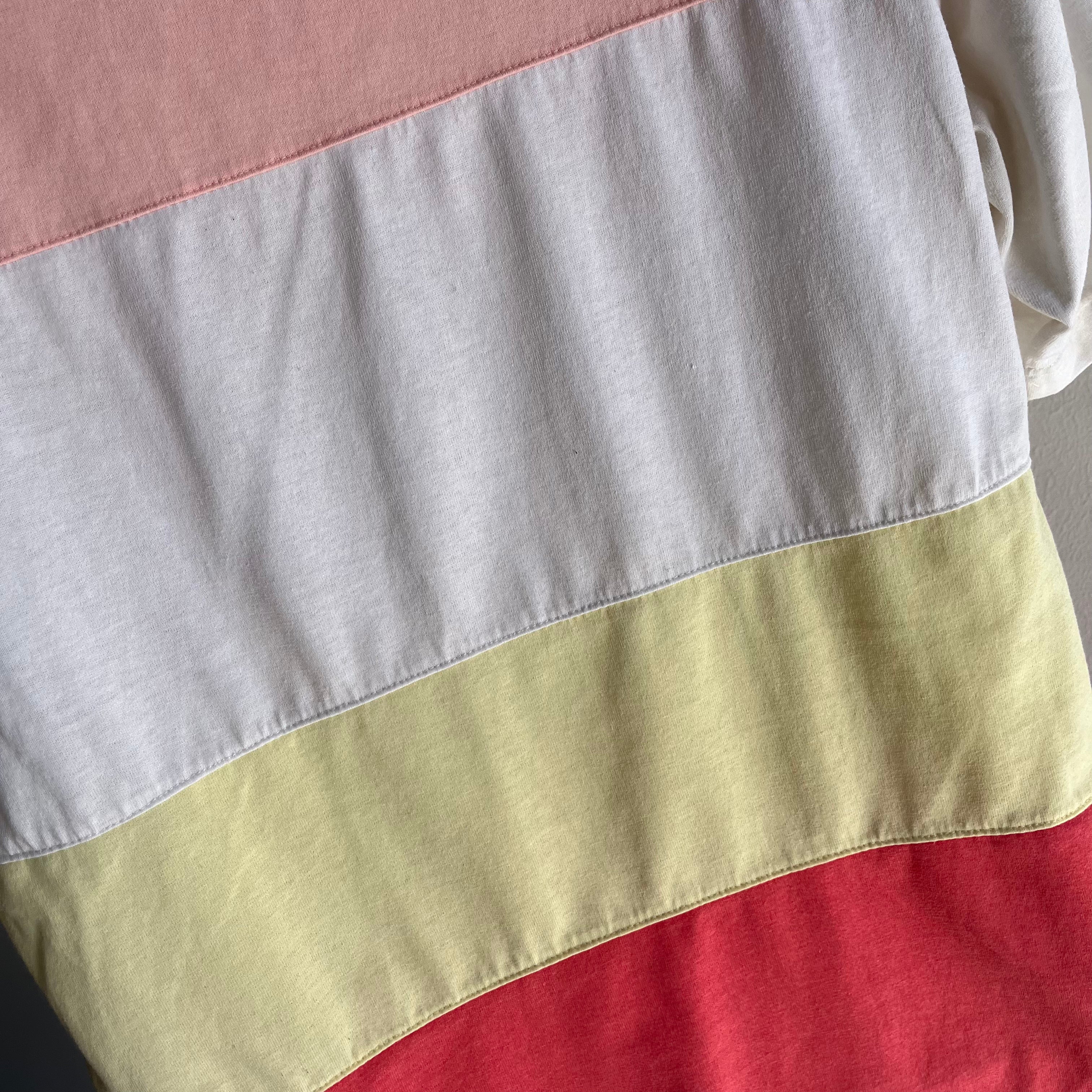 1990s Striped T-Shirt with Pocket