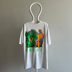 1990 Kauai T-shirt touristique super long par Poly Tees
