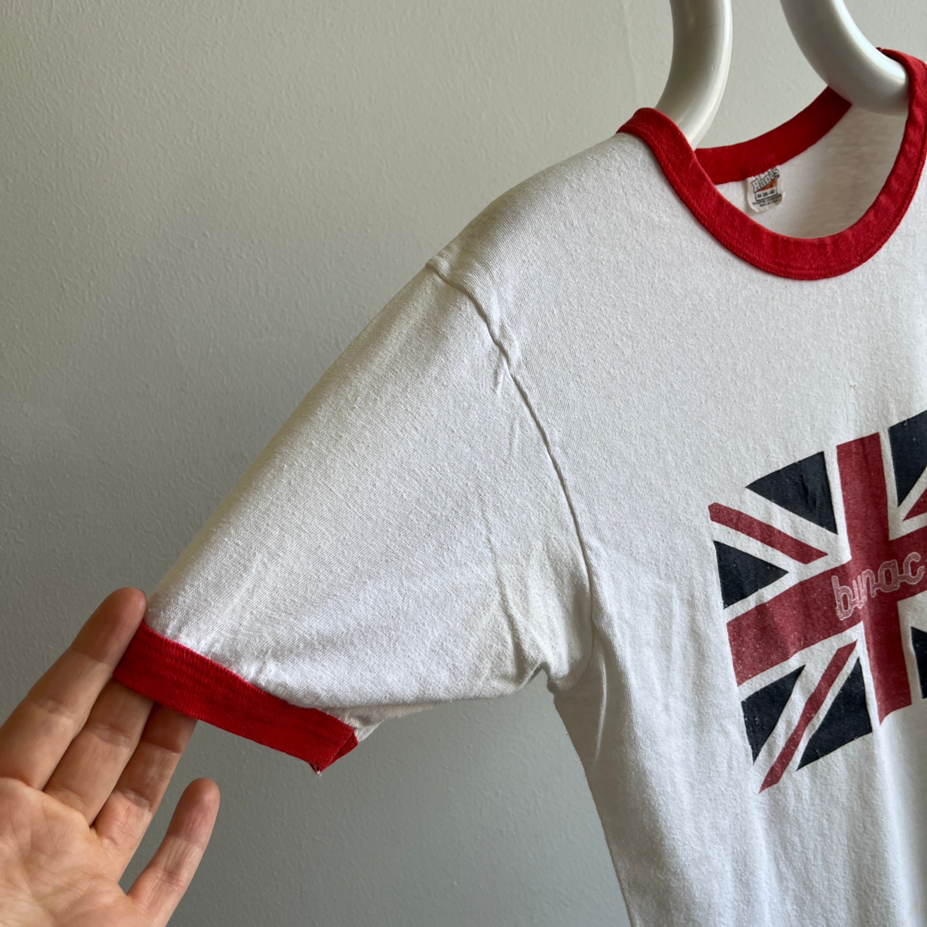 1970s Hanes Tag Bunac Ring T-Shirt